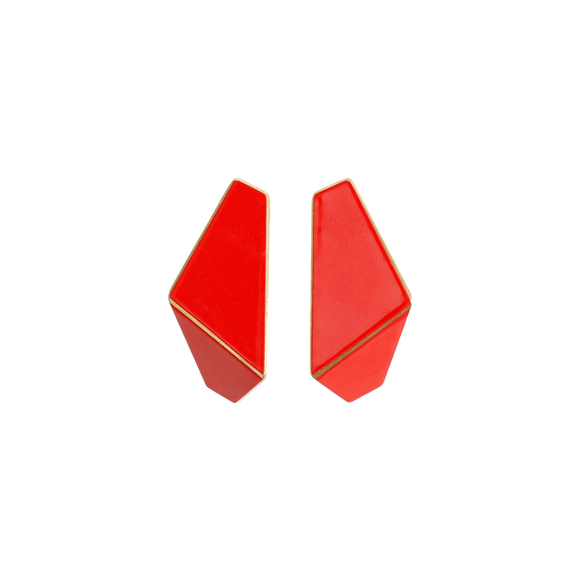 Folded Slim Earrings