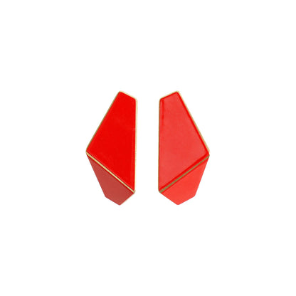 Folded Slim Earrings