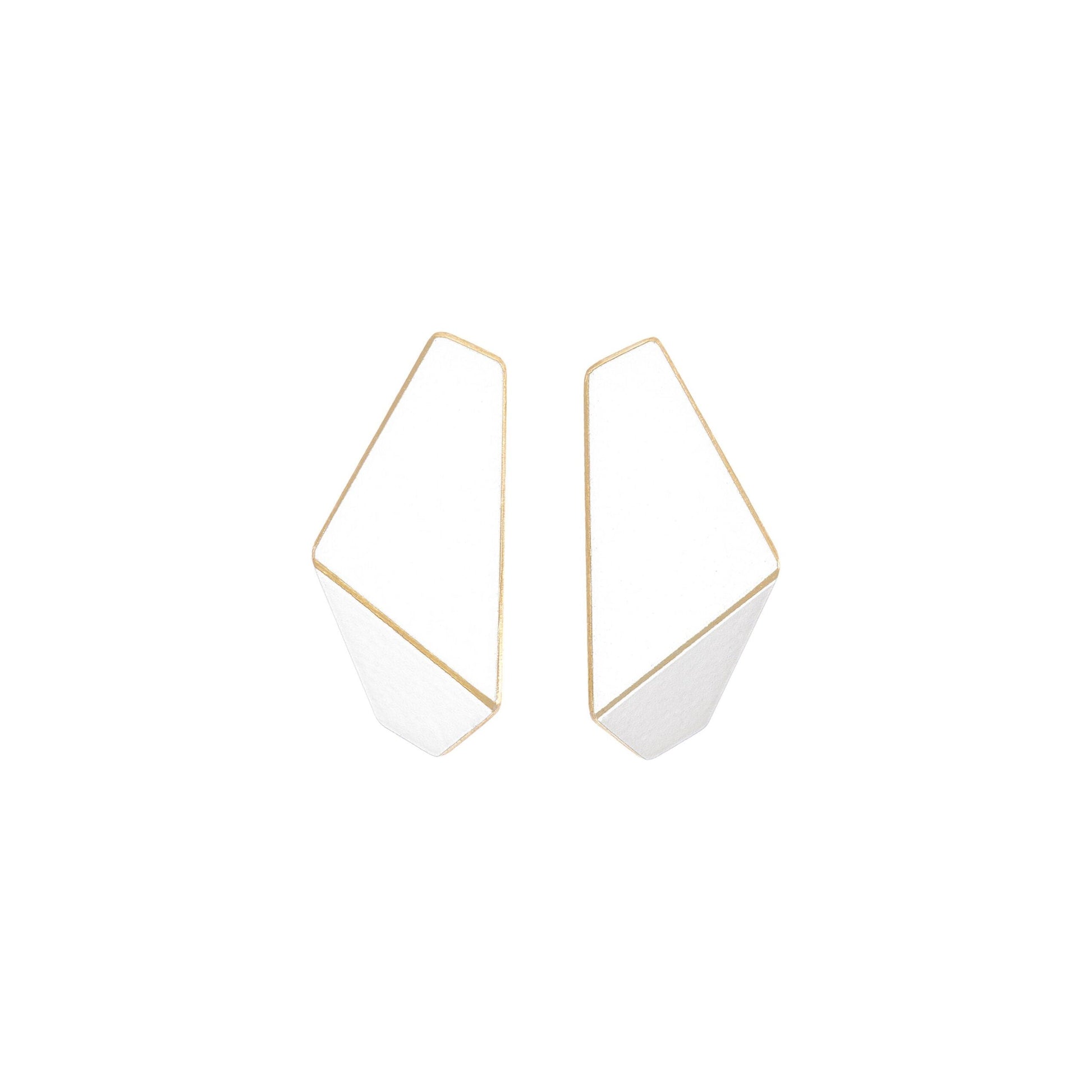 Folded Slim Earrings