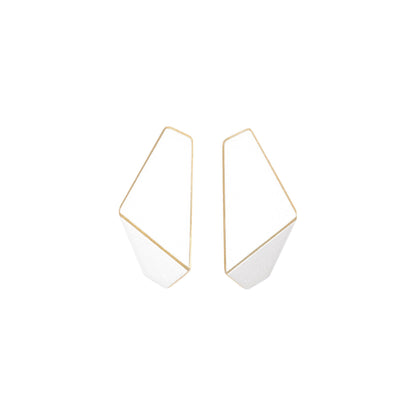 Folded Slim Earrings