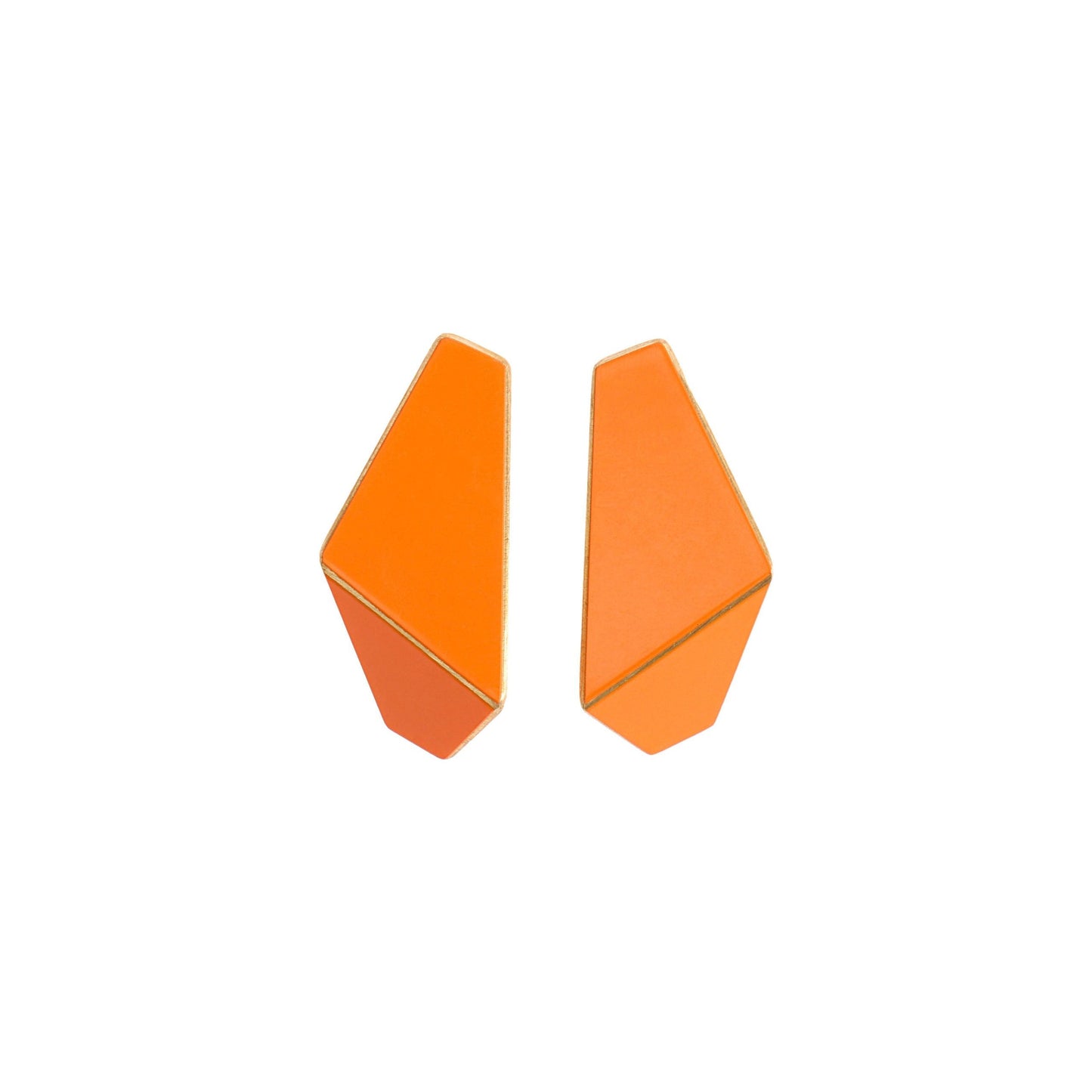 Folded Slim Earrings
