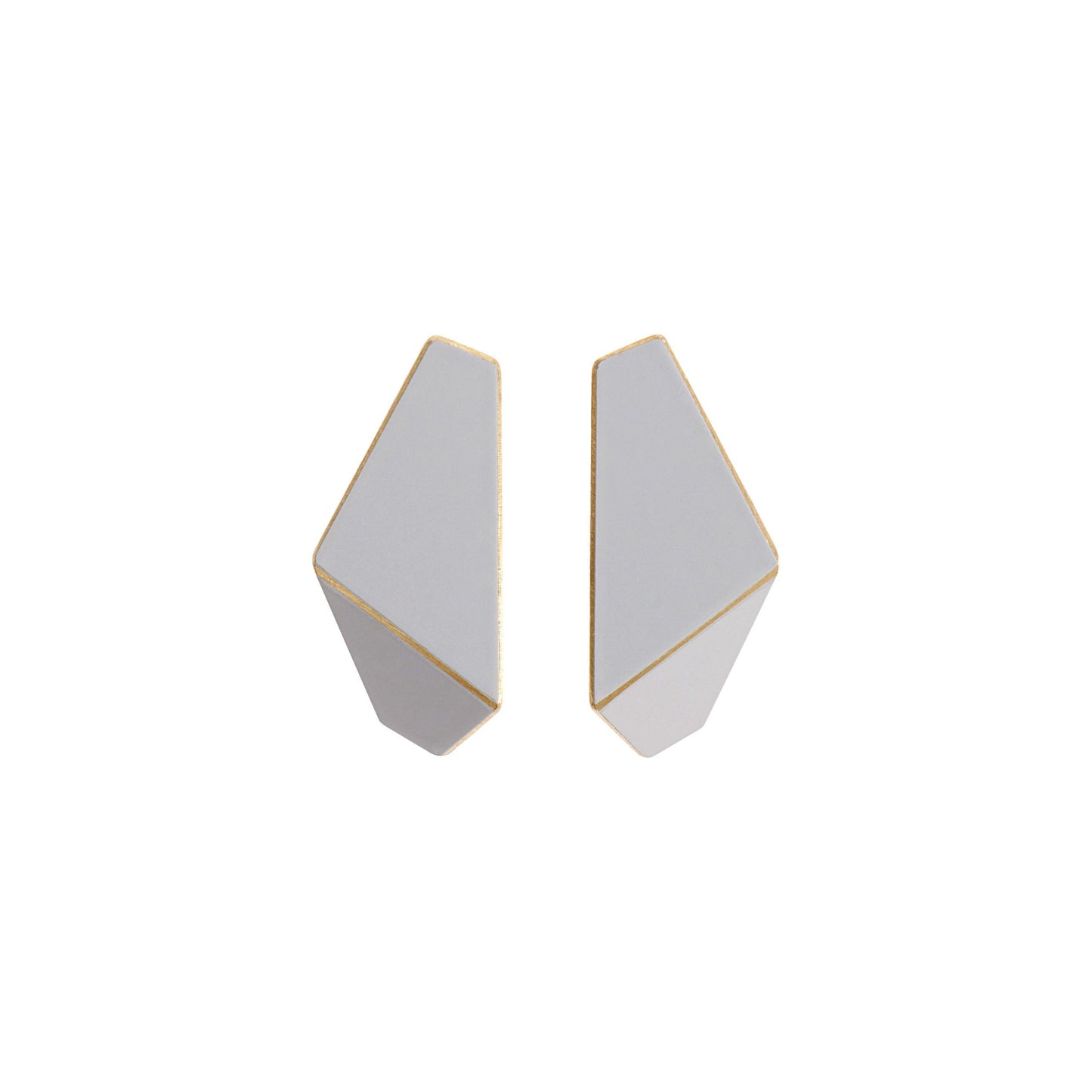 Folded Slim Earrings