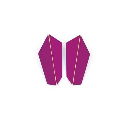 Folded Vertical Earrings