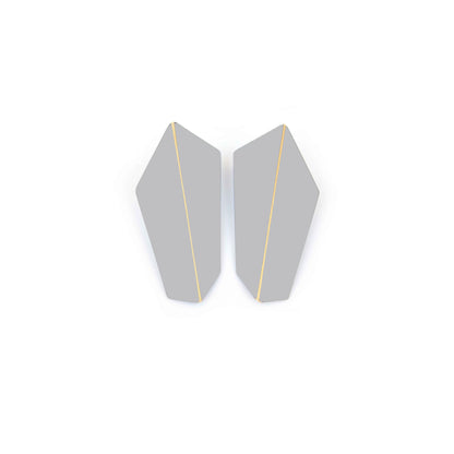Folded Vertical Earrings