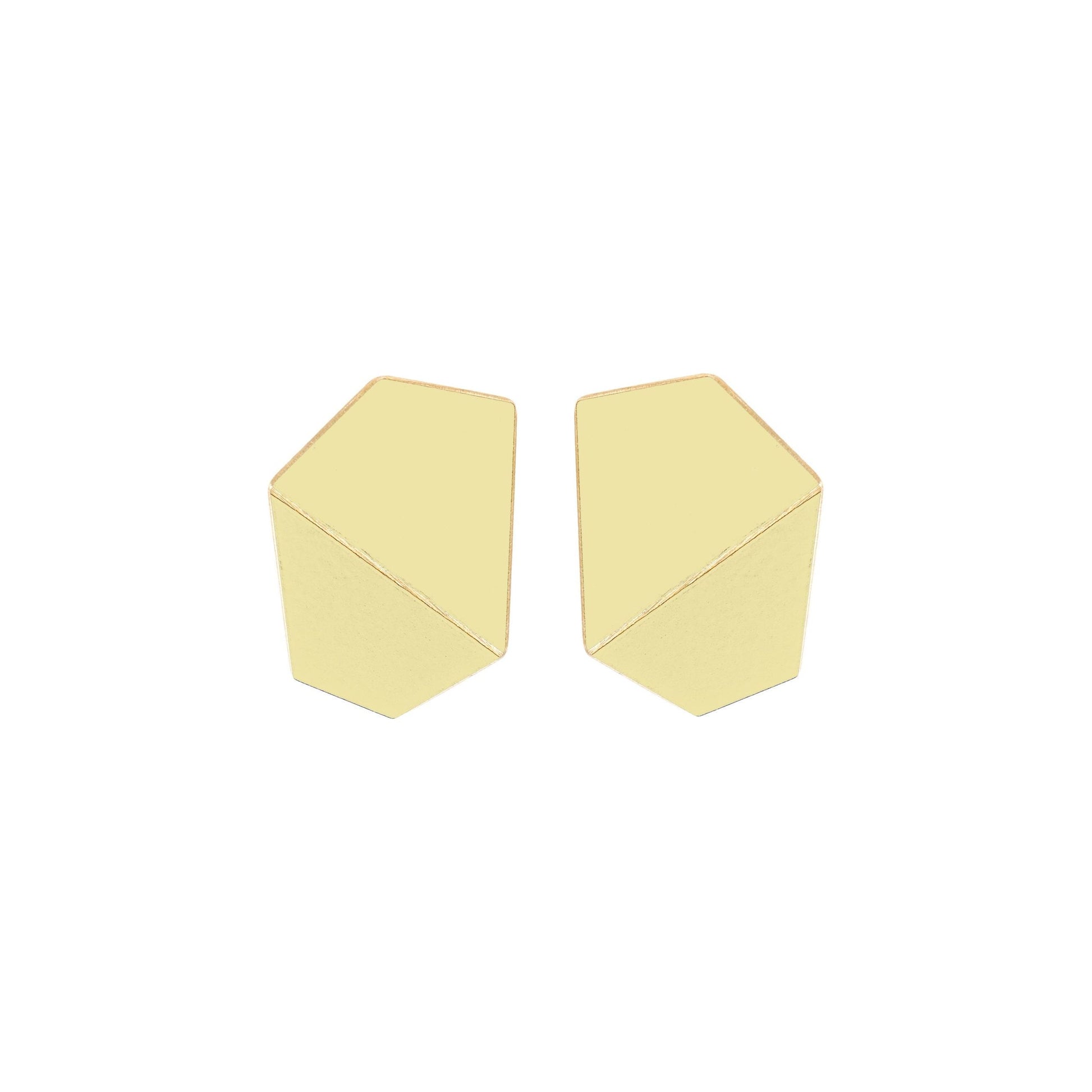 Folded Wide Earrings