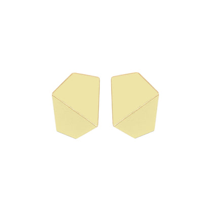 Folded Wide Earrings