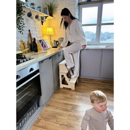 Folding Seat And Climbing Helper