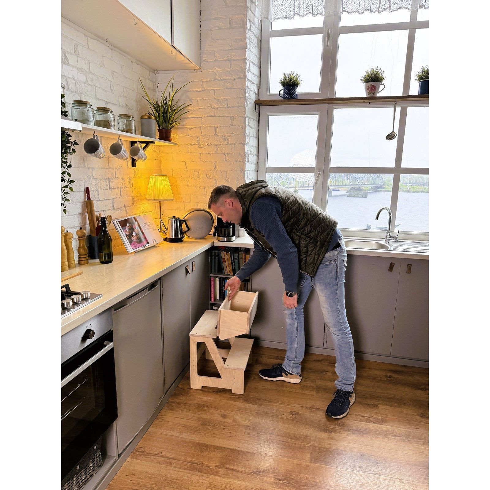 Folding Seat And Climbing Helper