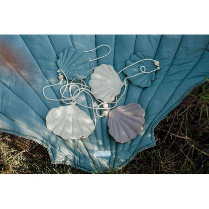 Shell Garland - Dusty Blue