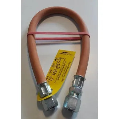 Kaasuletku GOK 1/4" säätimeen, liitos 10 mm putkeen 400mm