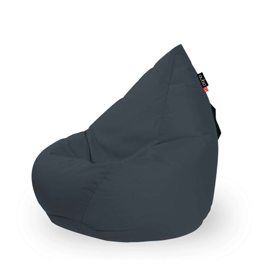 Säkkituoli Qubo™ Splash Drop Graphite POP FIT - Kotikauppa