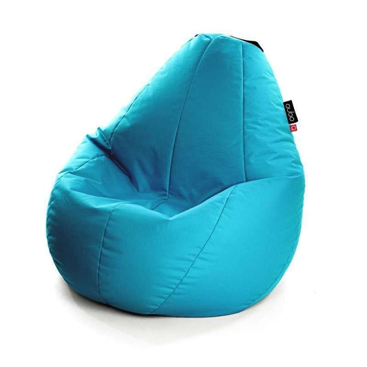 Säkkituoli Qubo™ Comfort 90 Wave Blue POP FIT - Kotikauppa