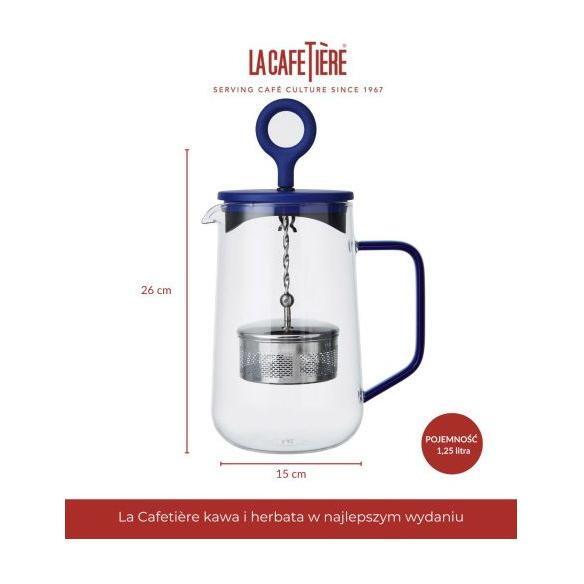 Gyro Teapot Blue, 1.25 liters