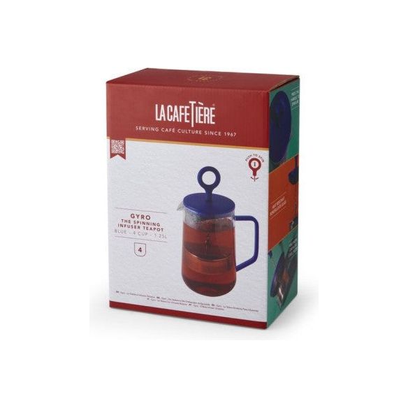 Gyro Teapot Blue, 1.25 liters