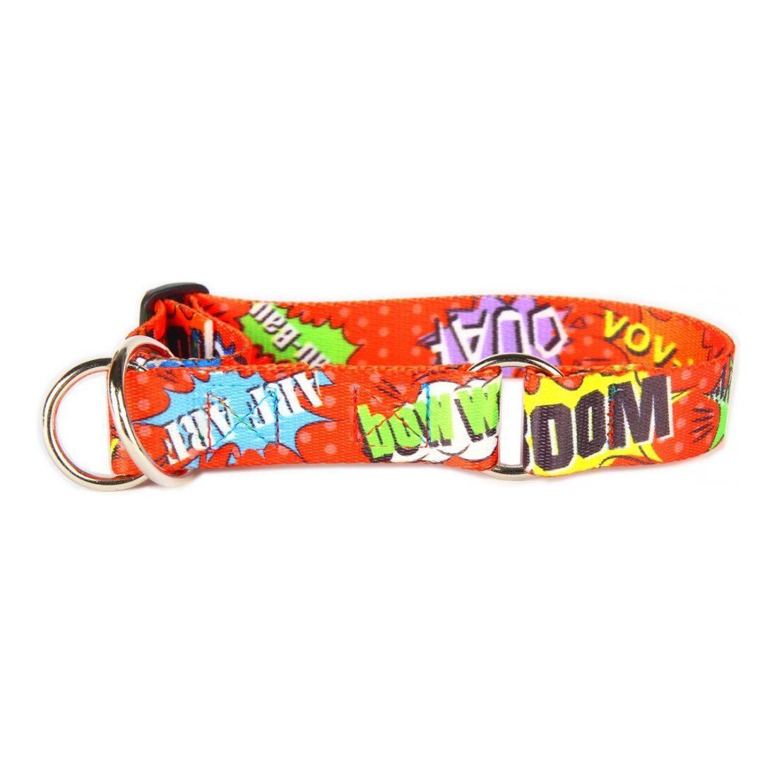 Half Chocke Collar - Red Graffiti