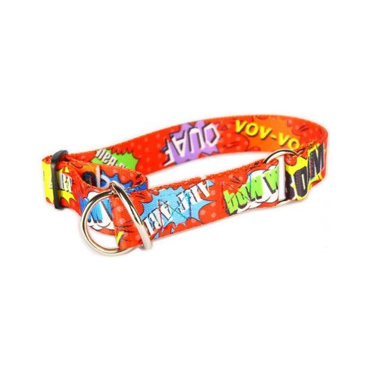 Half Chocke Collar - Red Graffiti