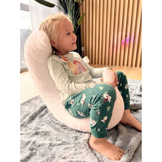 Handcrafted Giant Moon Pillow for Babies & Toddlers 