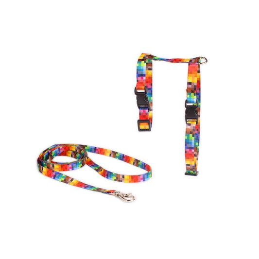 Harness And Leash Set for Cat - Pixels