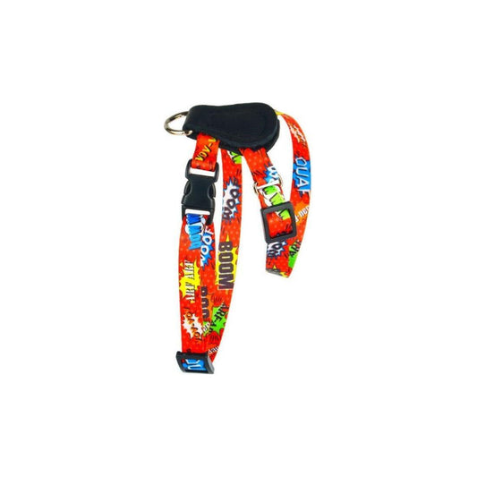 Harness With Leather – Red Graffiti