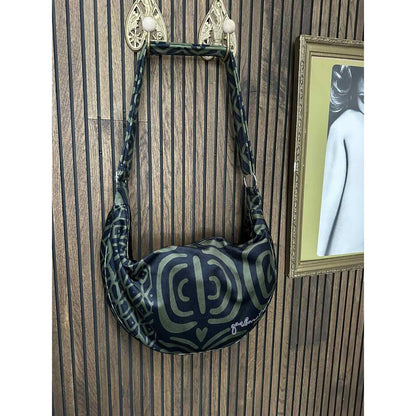 Hobo Bag - Khaki Pattern