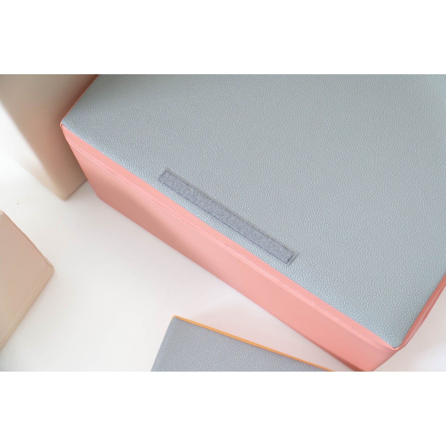 Soft Play 8 Foam Block Set - Pastel Pink Adventurer