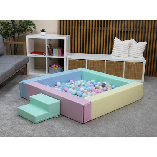 Soft Play Ball Pit - Light Pastel