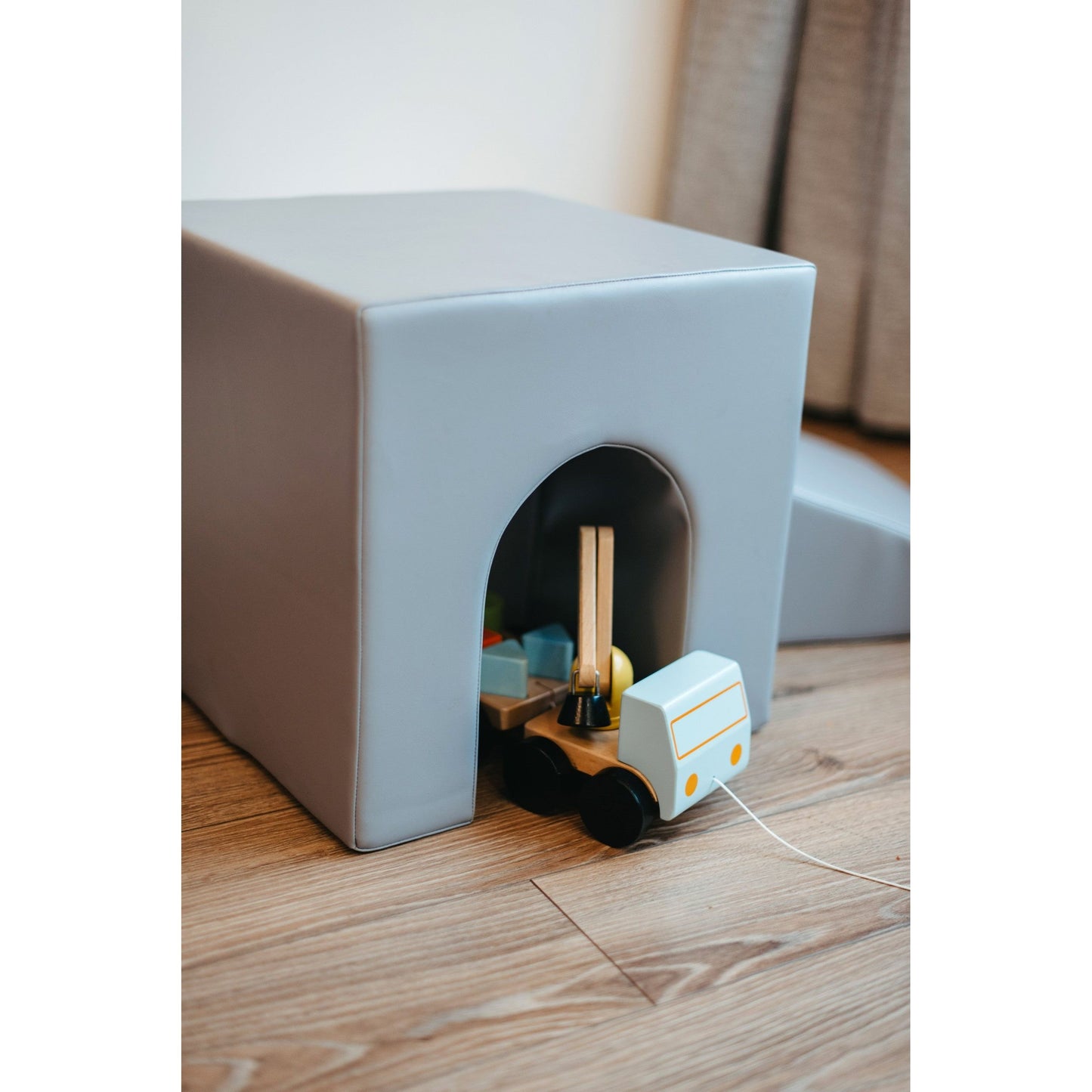 Soft Play 10 Foam Block Set - Grey & White Creativity