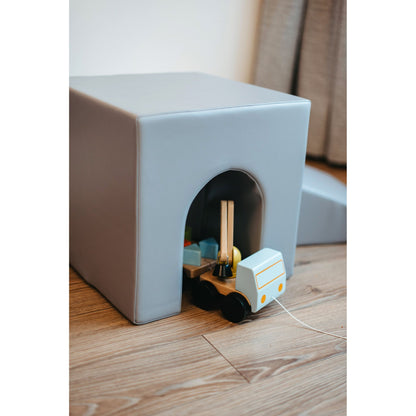 Soft Play 10 Foam Block Set - Grey & White Creativity