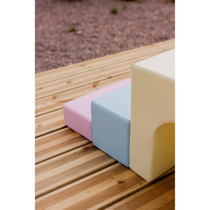 Soft Play 10 Foam Block Set - Light Pastel Creativity