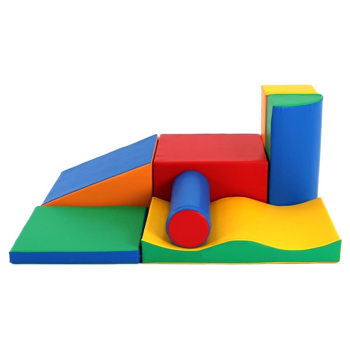 Soft Play 7 Foam Block Set - Multicolor Discoverer