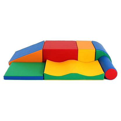 Soft Play 7 Foam Block Set - Multicolor Discoverer