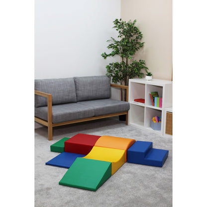 Soft Play 7 Foam Block Set - Multicolor Little Crawler