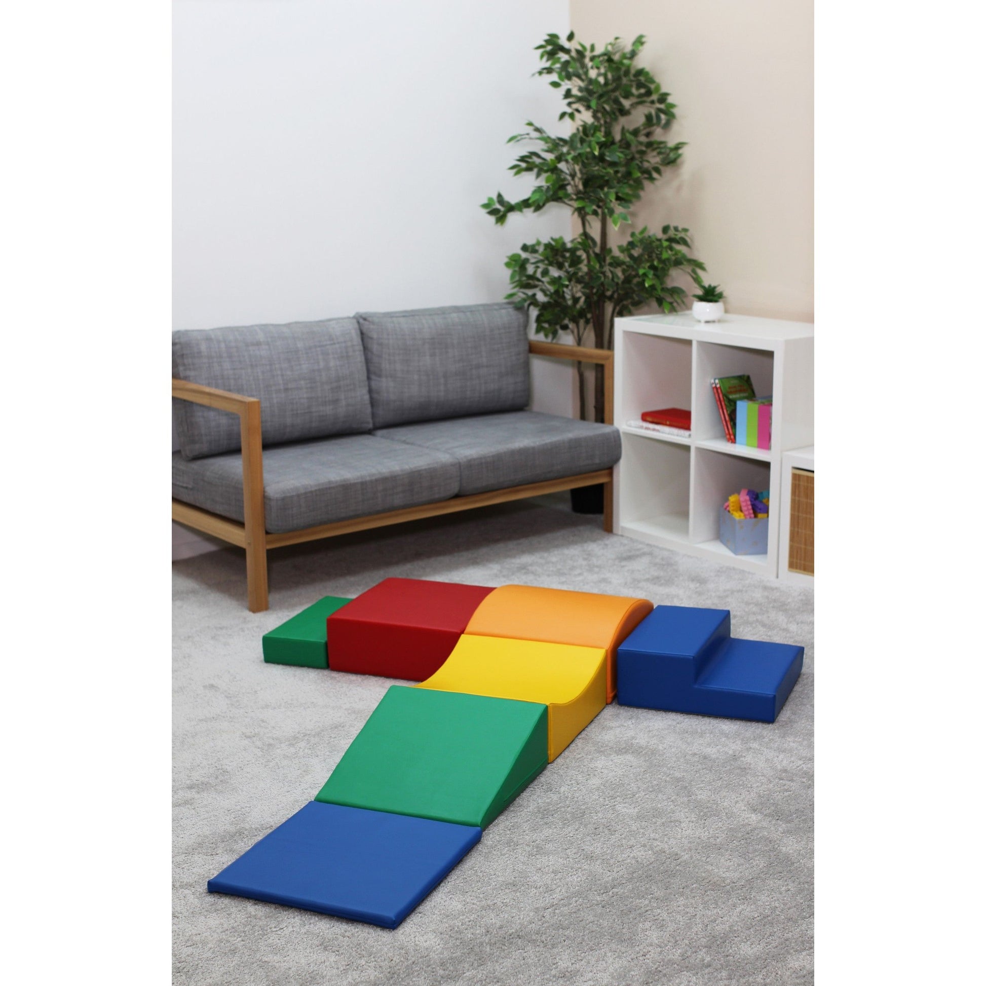 Soft Play 7 Foam Block Set - Multicolor Little Crawler