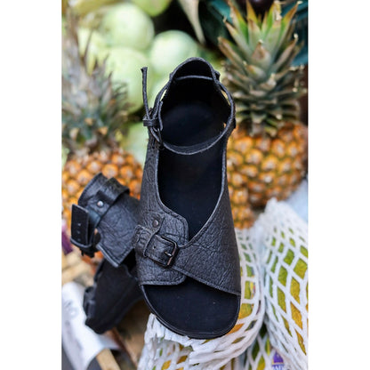 TOKU Athens Vegan Sandals - Black