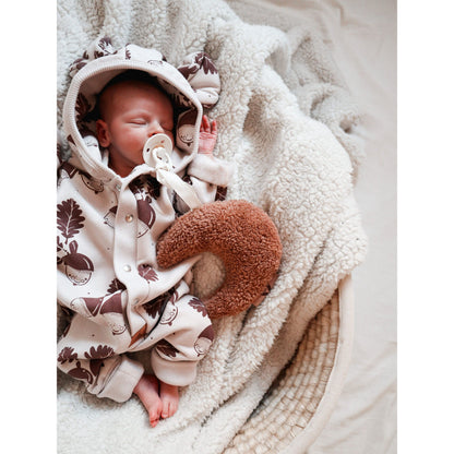 Eared Jumpsuit for Babies and Kids - Acorns on Sand