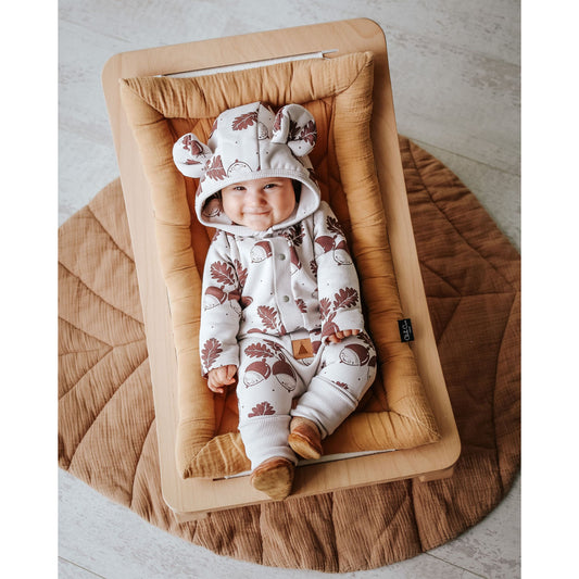 Eared Jumpsuit for Babies and Kids - Acorns on Sand