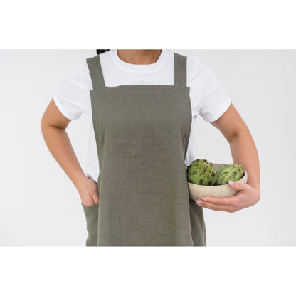 Japanese-Style Linen Apron