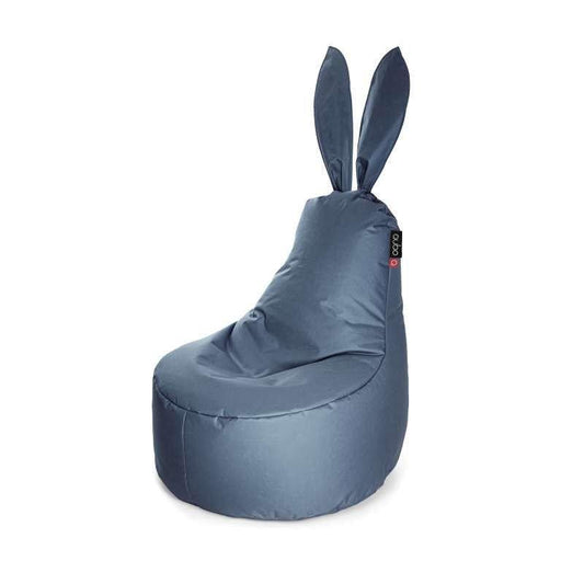 Säkkituoli Qubo™ Mommy Rabbit Slate POP FIT - Kotikauppa