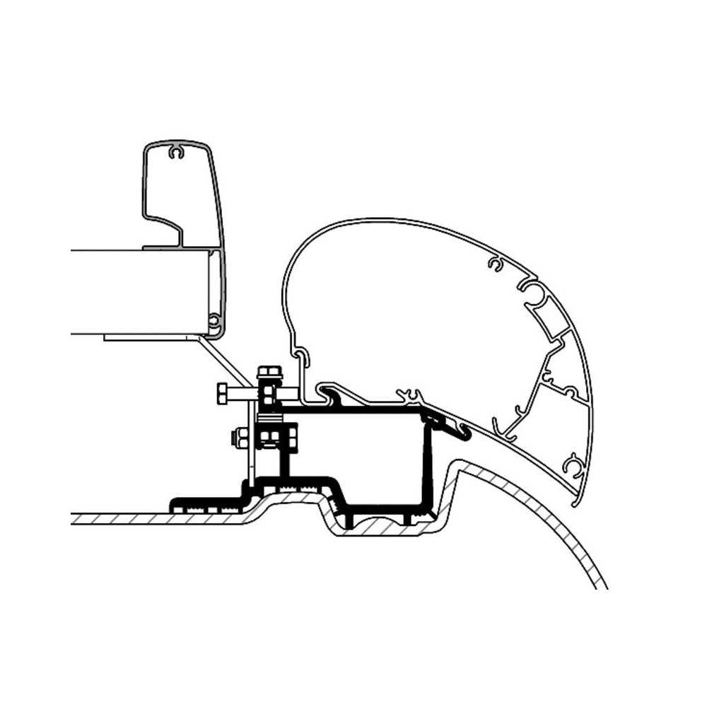 Thule lisäkiinnityssarja Sprinter 2007-/ Crafter 2007-2016 - Kotikauppa