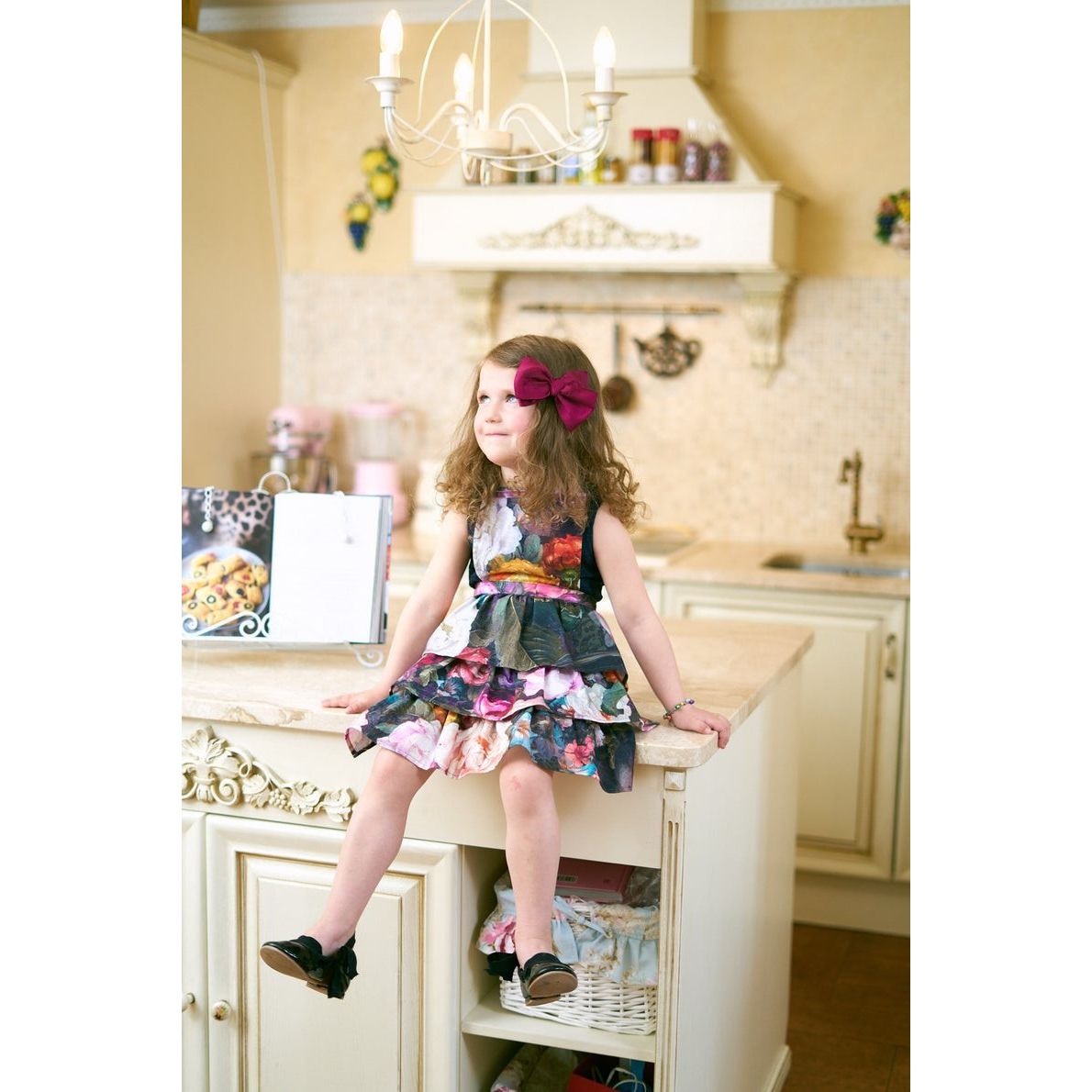 Kids Apron - Francine Black
