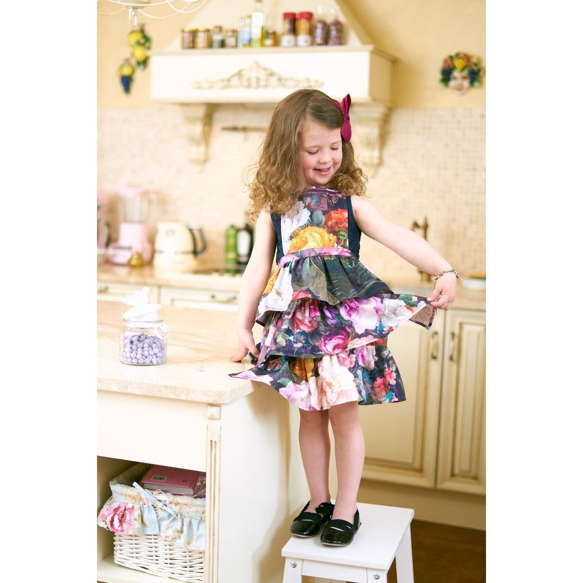 Kids Apron - Francine Black