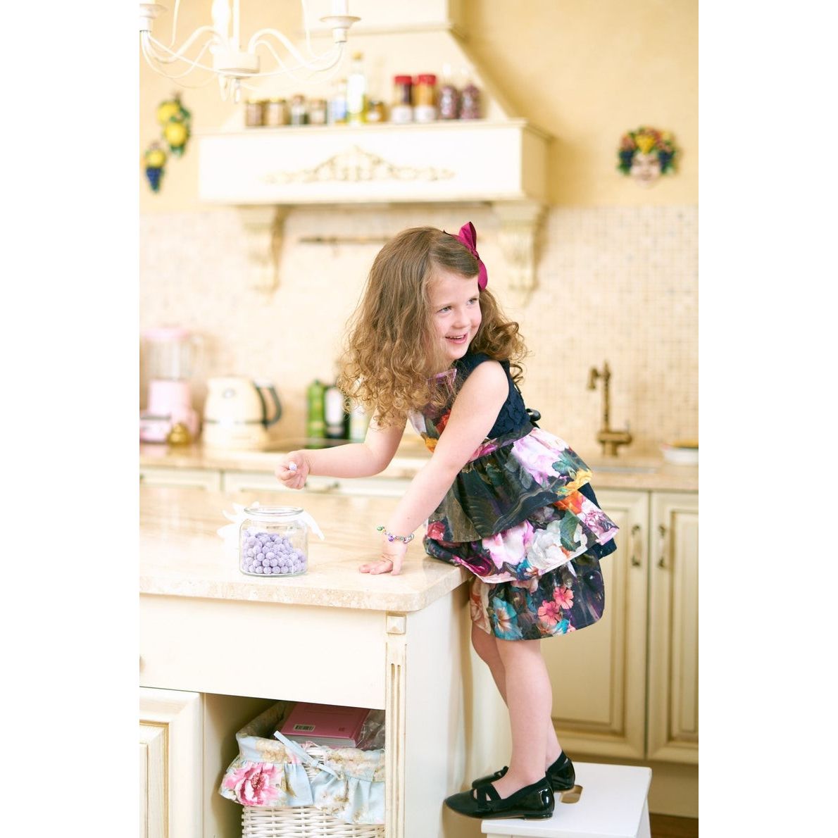 Kids Apron - Francine Black