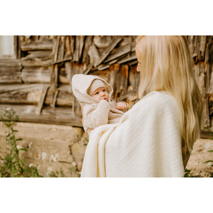 HAPPINESS Gift Set For Baby - Blanket, Romper and Bonnet
