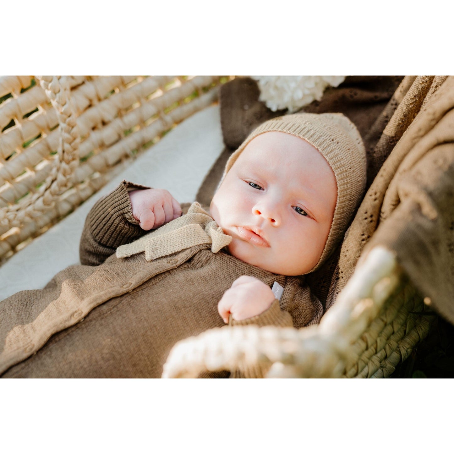 JOY Gift Set For Baby - Blanket, Romper and Bonnet