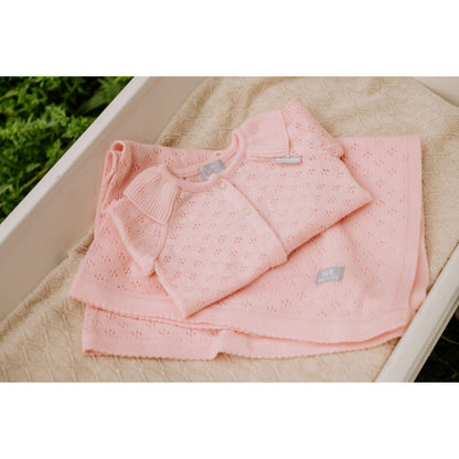 LOVE Gift Set For Baby - Blanket, Romper and Bonnet