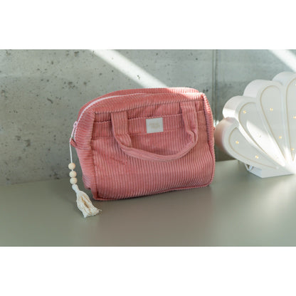 Large Make-Up Bag - Coral