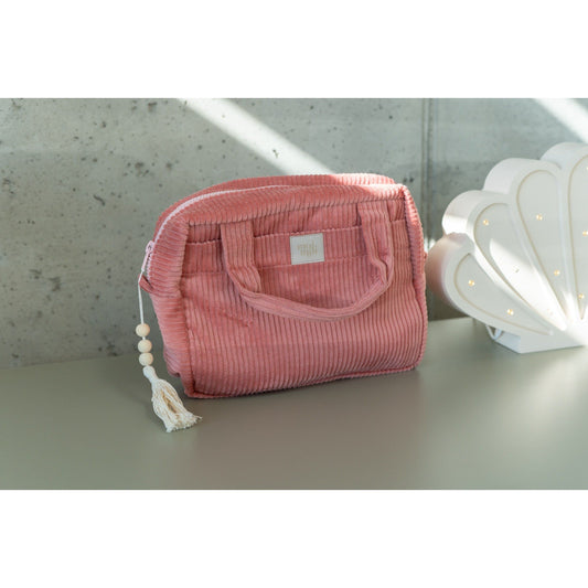 Large Make-Up Bag - Coral