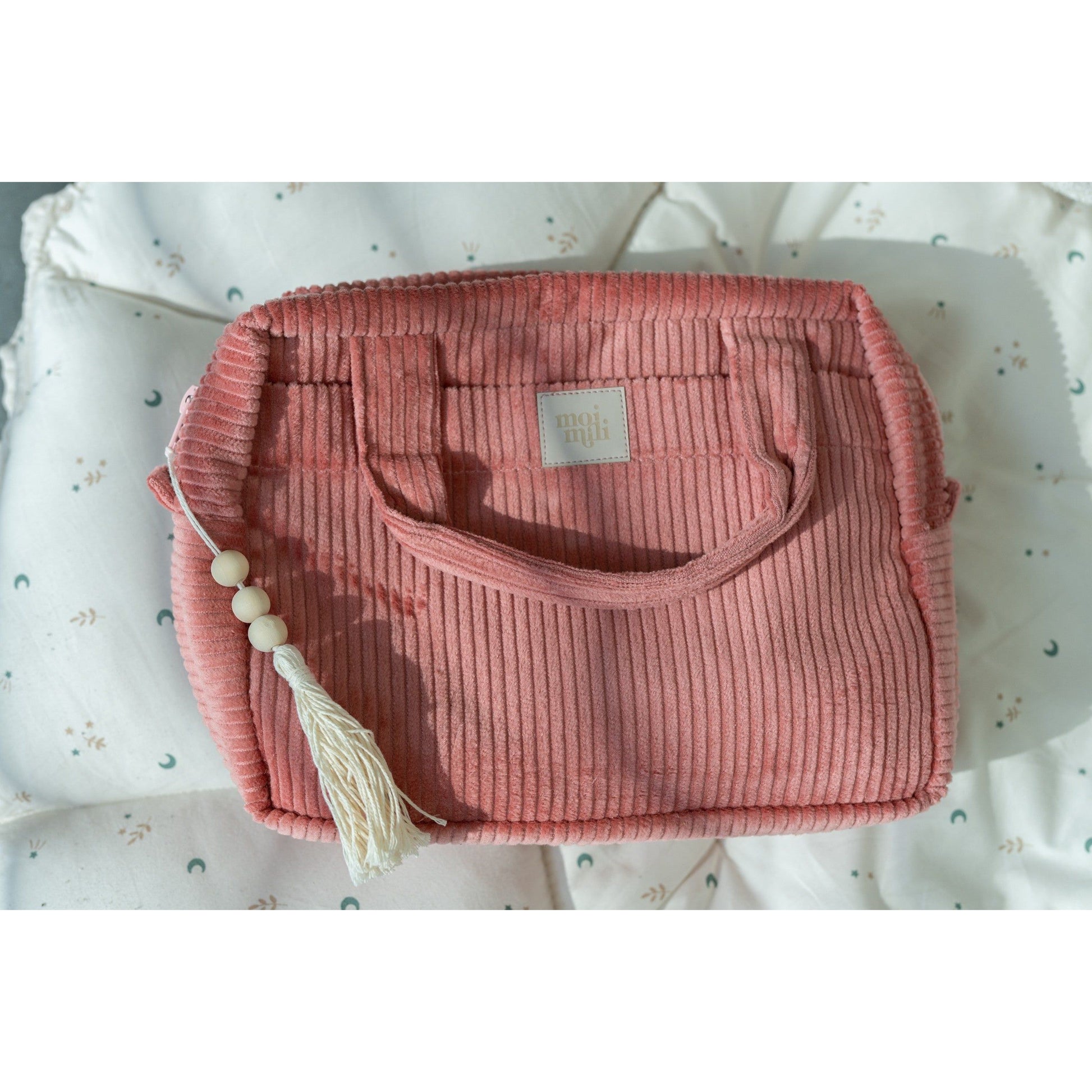 Large Make-Up Bag - Coral