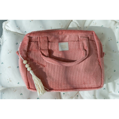 Large Make-Up Bag - Coral