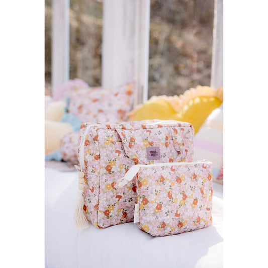 Large Make-Up Bag - Spring Garden